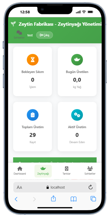 Üretim Raporları